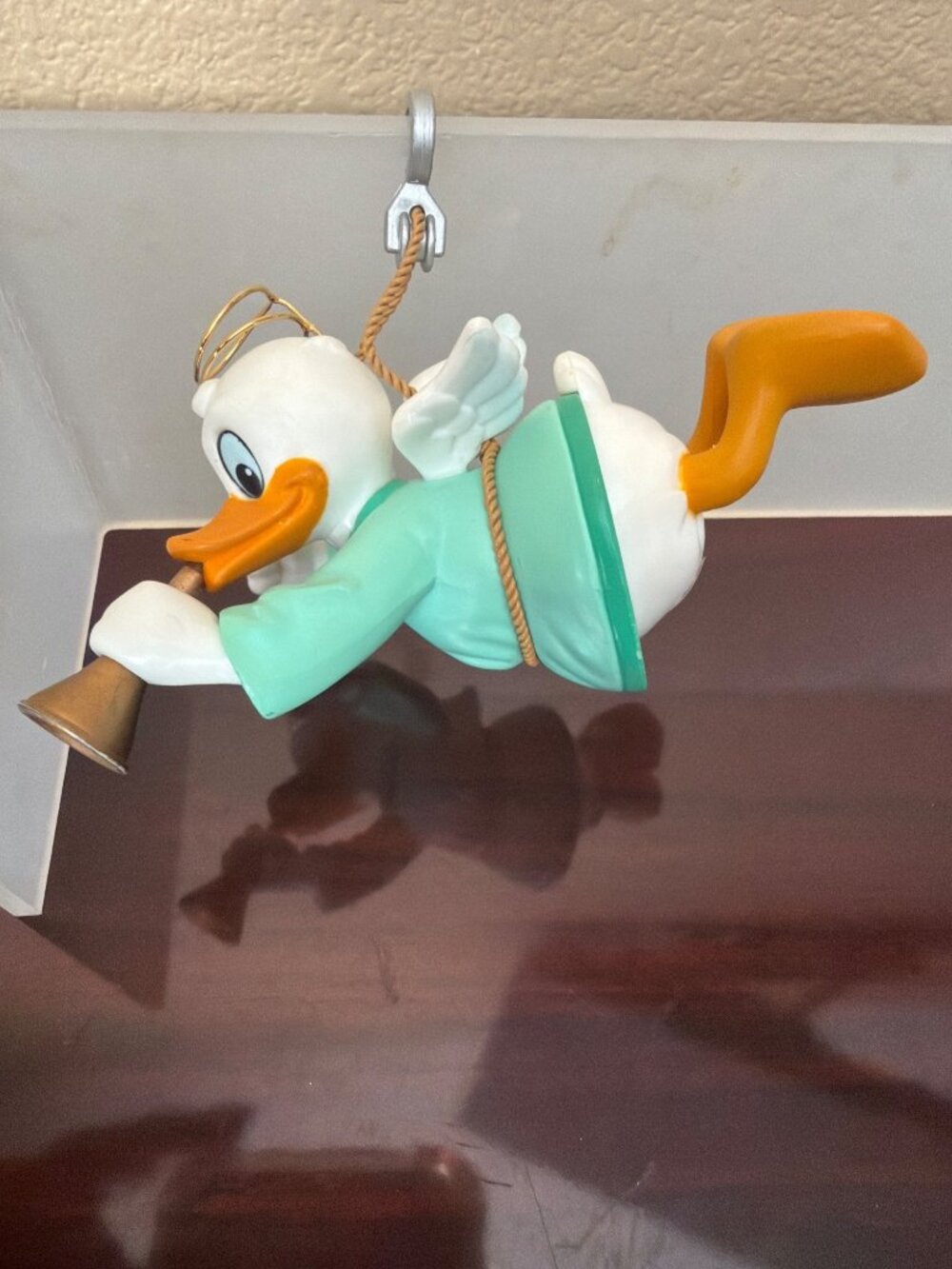 Vintage 1990s Grolier Disney Donald Daisy Duck Christmas Ornaments Lot of 4 - Picture 7 of 16